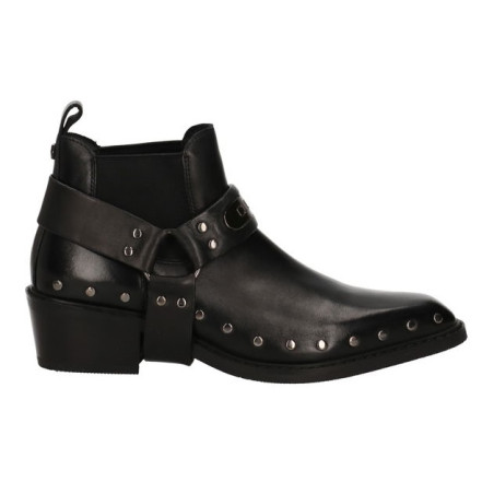 STIVALETTO CULT DONNA TEXANO STIVALETTO CULT DONNA DOLORES 4373 LOW W LEATHER BLACK CLW437300