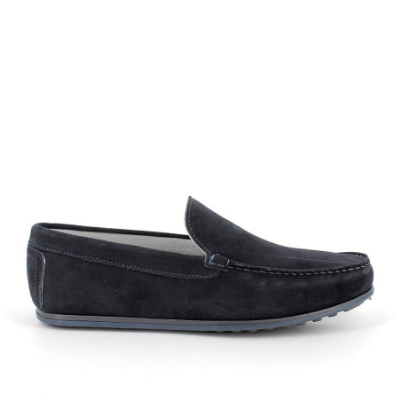 MOCASSINO IGI&CO UOMO SCAMOSCIATO  BLU 76140001