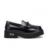 MOCASSINO CULT DONNA SLASH 3487 LOW W BR.LEATHER BLACK CLW348701
