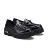 MOCASSINO CULT DONNA SLASH 3487 LOW W BR.LEATHER BLACK CLW348701