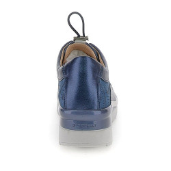 SNEAKERS STONEFLY DONNA CREAM 38 S. LAMINATED/VELOUR FLAG BLUE 221039 0M5