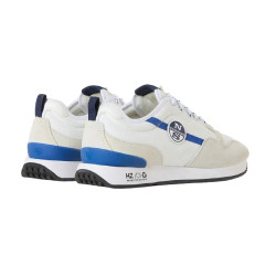 SNEAKERS NORTH SAILS UOMO HORIZON PLAIN 021 WHITE BLU