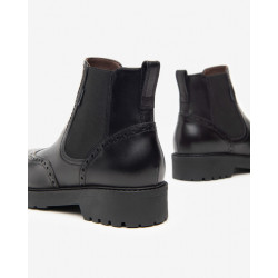 STIVALETTO NEROGIARDINI DONNA GUANTO NERO TR MACERATA LIGHT CHELSEA TACCO 3,5 CM I411452D/100