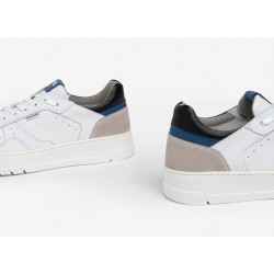 SNEAKERS NEROGIARDINI UOMO HELSINKI BIANCO 0100 COLORADO NUVOLA CILE BLUETTE TUCSON E302870U/707