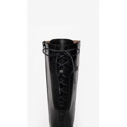 STIVALI CON TACCO NEROGIARDINI DONNA IN PELLE NERO TACCO 7 CM I205711D/100