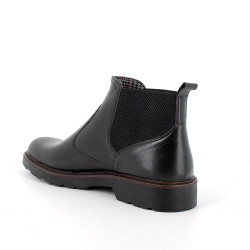 STIVALETTO IGI&CO UOMO IN PELLE NERO CHELSEA 6610100