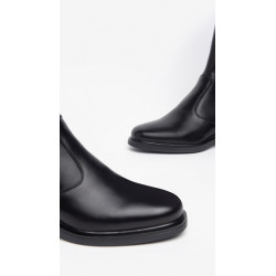 STIVALE NEROGIARDINI DONNA IN PELLE NERO ZIP I308812D/100