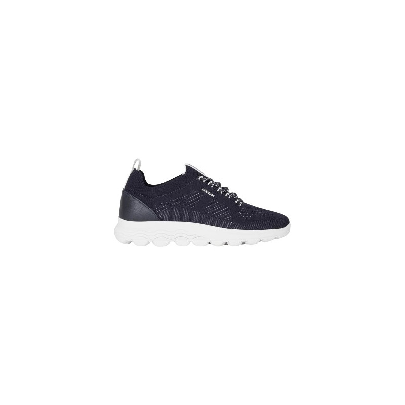 SNEAKERS GEOX DONNA SPHERICA IN TESSUTO BLU NAVY D15NUA 0006K C4002