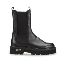 ANFIBIO CULT DONNA NERO SLASH 3267 HIGH BEATLE W LEATHER/ELASTIC BLACK CLW326700